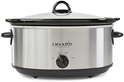 7 Quart Oval Manual Slow Cooker – Stainless Steel - Curated Catalog L5