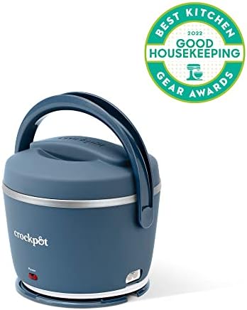 Electric Lunch Box Food Warmer 20oz – Faded Blue - Curated Catalog T0
