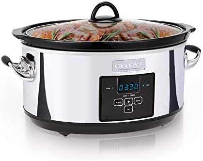 7 Quart Programmable Slow Cooker – Polished Platinum - Curated Catalog Y3