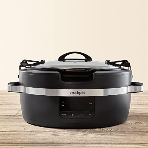 Thermoshield 6 Quart Slow Cooker with Carry Handles - Curated Catalog A6
