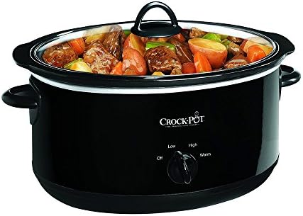 8 Quart Manual Slow Cooker – Black - Curated Catalog M9