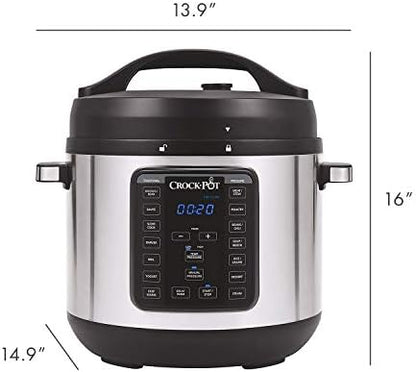 8 Quart Express Crock Multi-Use Pressure Cooker - Curated Catalog J2