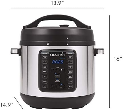 8 Quart Express Crock Multi-Use Pressure Cooker - Curated Catalog G6