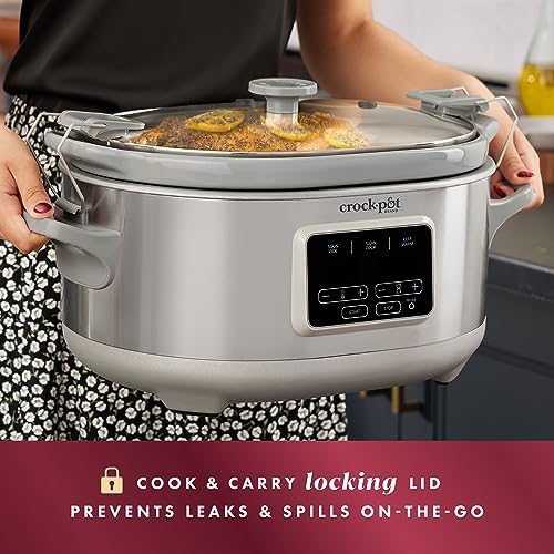 7 Quart Programmable Cook & Carry Slow Cooker - Curated Catalog Z5