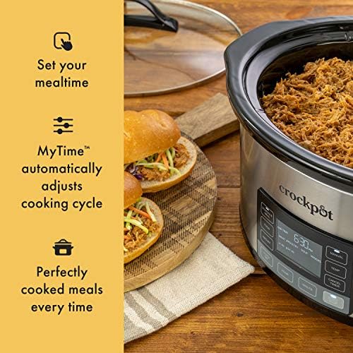 MyTime 6 Quart Programmable Slow Cooker - Curated Catalog S2