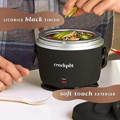 Electric Lunch Box Food Warmer 20oz – Black - Curated Catalog D5