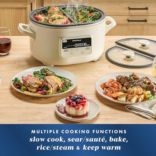 MultiMeal Multicooker with Programmable Slow Cooker - Curated Catalog I1