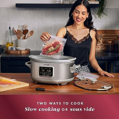 7 Quart Programmable Cook & Carry Slow Cooker - Curated Catalog Z5