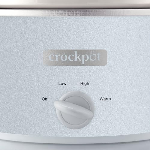 4.5 Quart Manual Slow Cooker – Macaroon Blue - Curated Catalog H0
