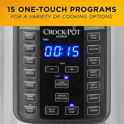 Express Crisp 8 Quart 10-in-1 Pressure Cooker - Curated Catalog G0