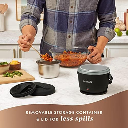 Electric Lunch Box Food Warmer 20oz – Black - Curated Catalog D5