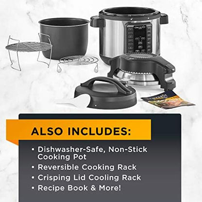 Express Crisp 8 Quart 10-in-1 Pressure Cooker - Curated Catalog G0