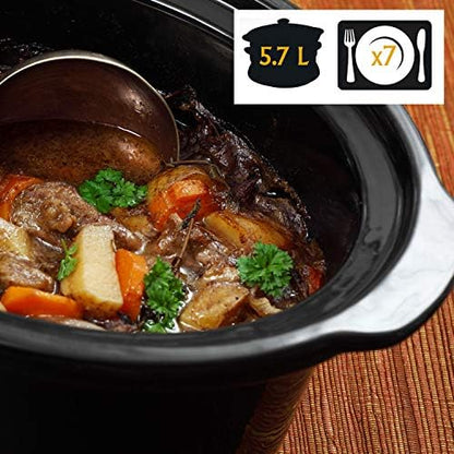 Cook & Carry 6 Quart Portable Slow Cooker - Curated Catalog V5