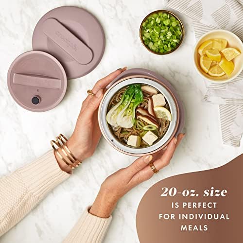 Electric Lunch Box Food Warmer 20oz – Blush Pink - Curated Catalog K5