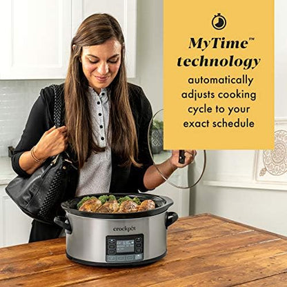 MyTime 6 Quart Programmable Slow Cooker - Curated Catalog S2