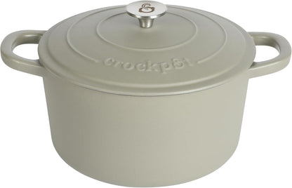 3 Quart Enameled Cast Iron Dutch Oven – Aqua - Curated Catalog O0