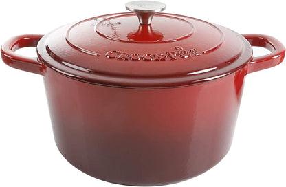 3 Quart Enameled Cast Iron Dutch Oven – Aqua - Curated Catalog J4