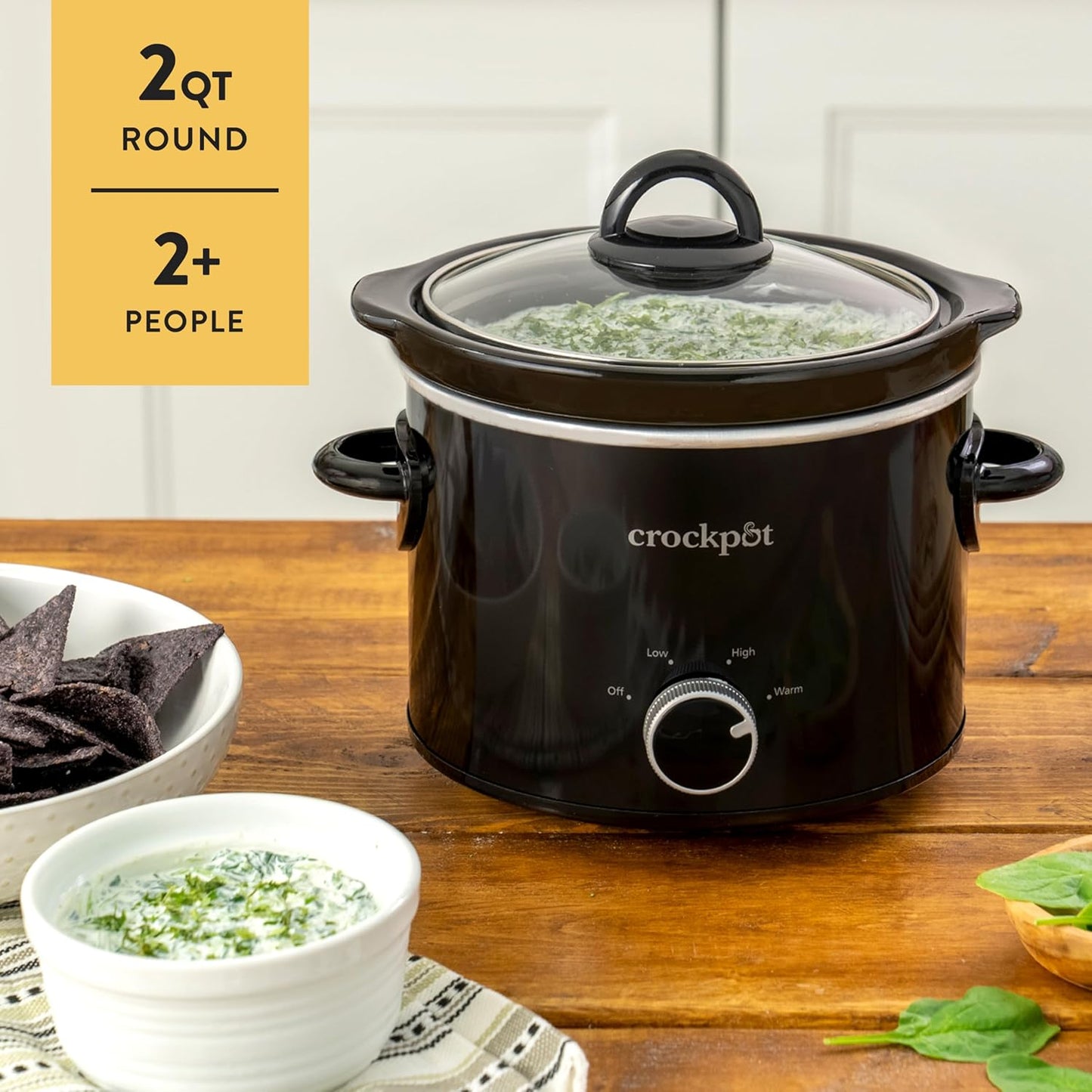 2 Quart Mini Slow Cooker – Classic Compact Cooker - Curated Catalog N1