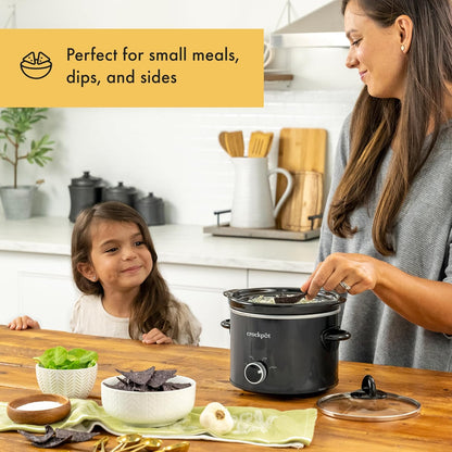 2 Quart Mini Slow Cooker – Classic Compact Cooker - Curated Catalog N1